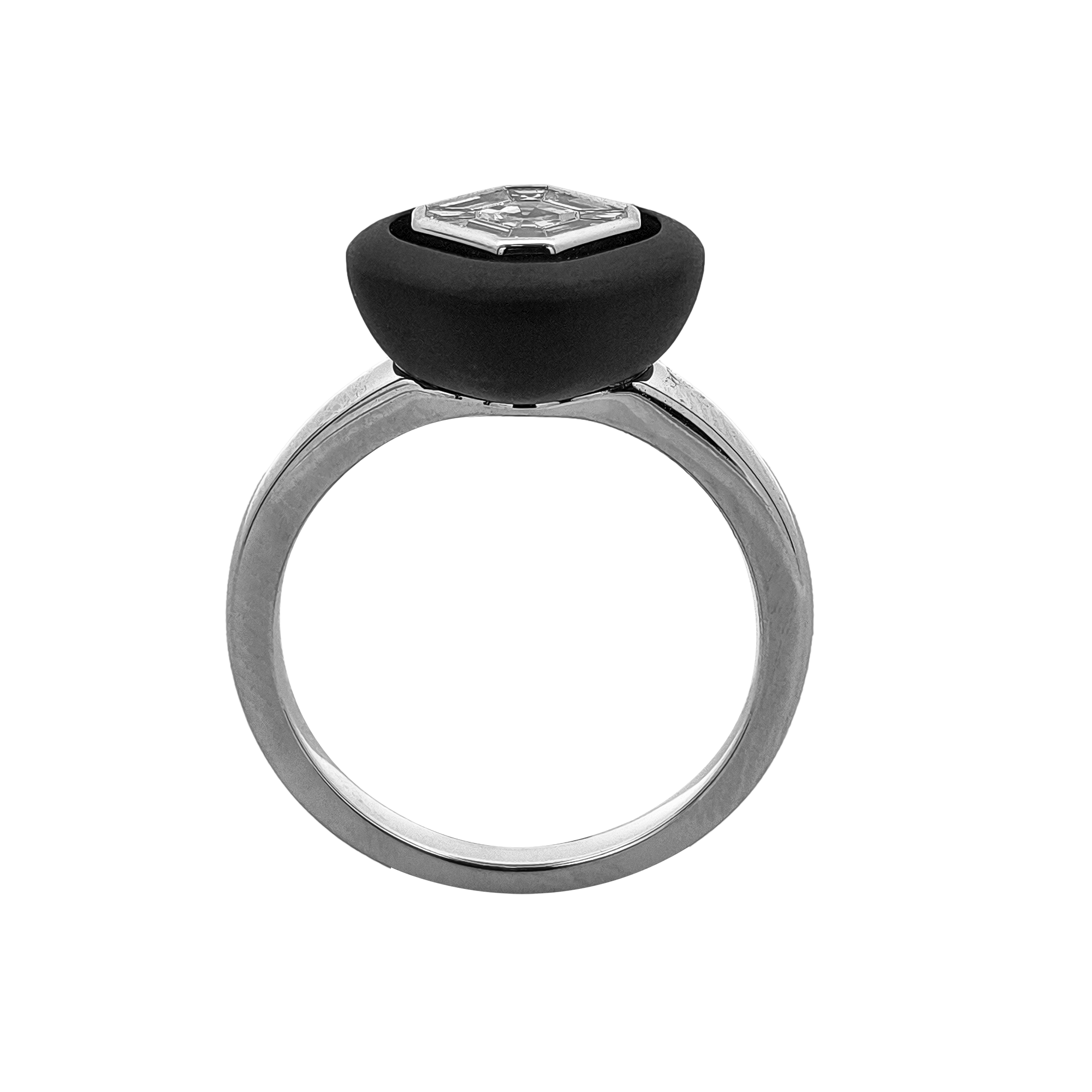 18KT White & Yellow Gold Diamond Ring