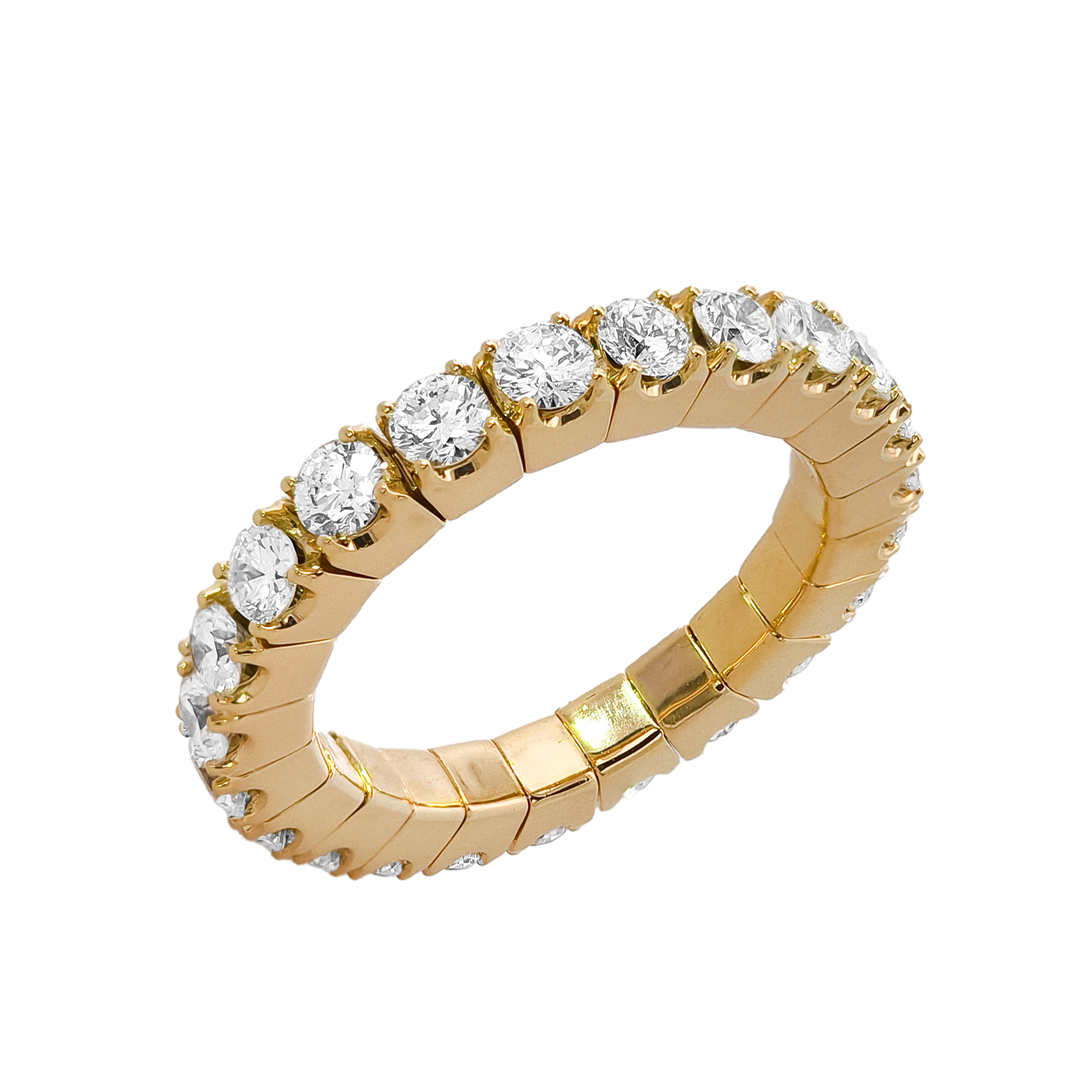 18KT Yellow Gold Diamond Ring