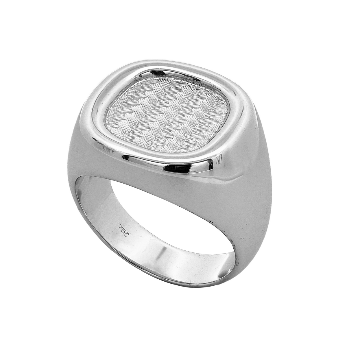18KT White Gold Ring