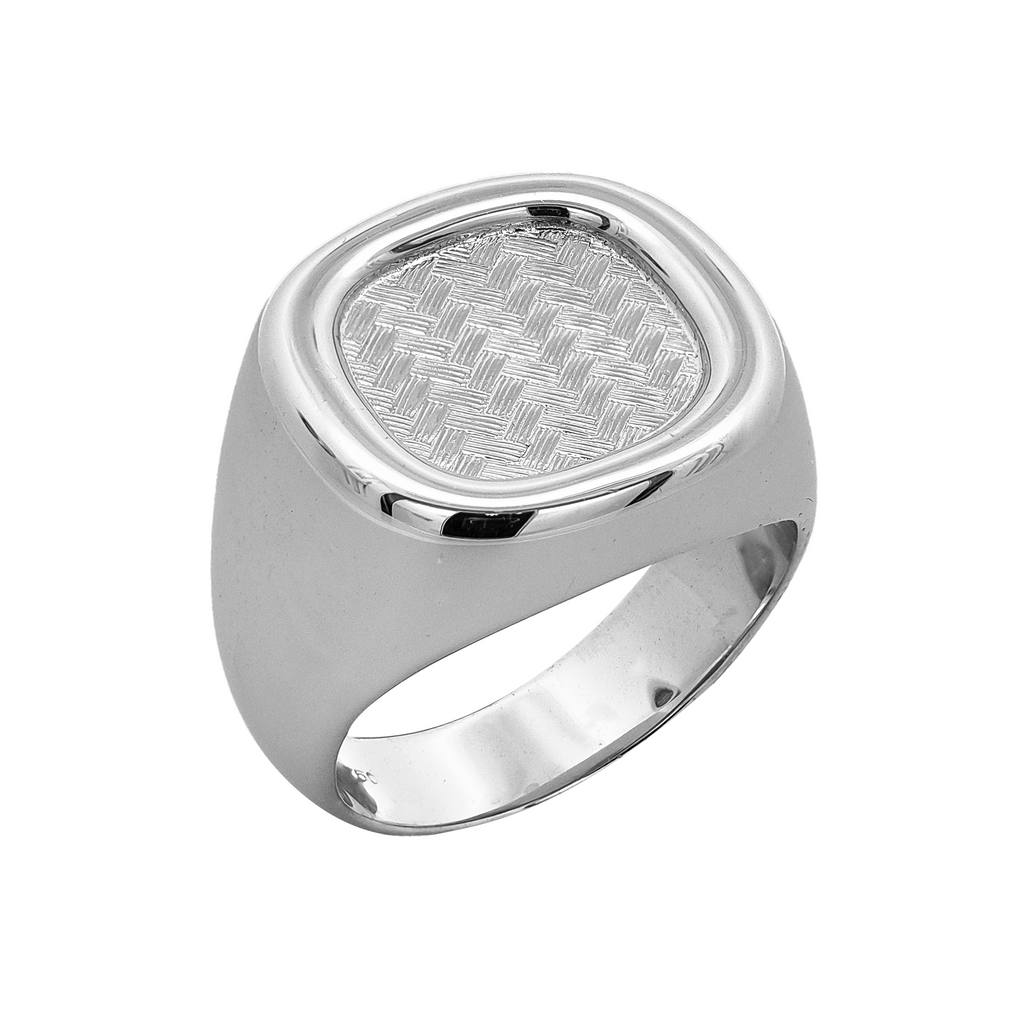 18KT White Gold Ring