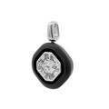 18KT White & Yellow Gold Diamond Pendant