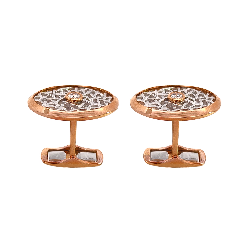 Crystal Shard Cufflinks - U5029EC