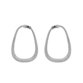 18KT White Gold Diamond Earrings