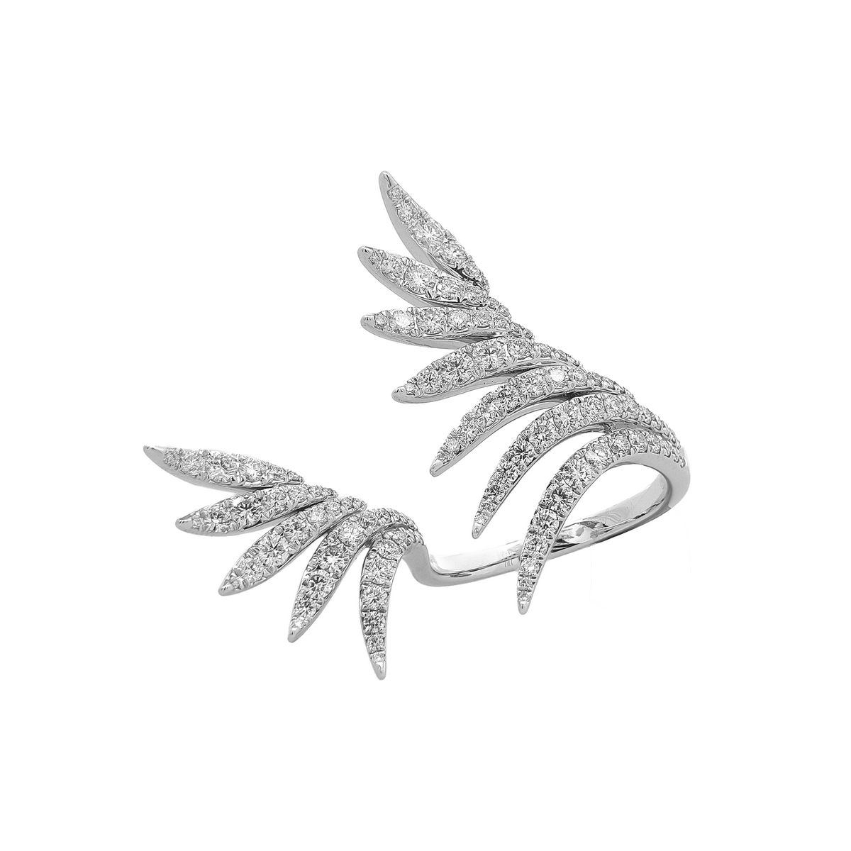 18KT White Gold Diamond Ring