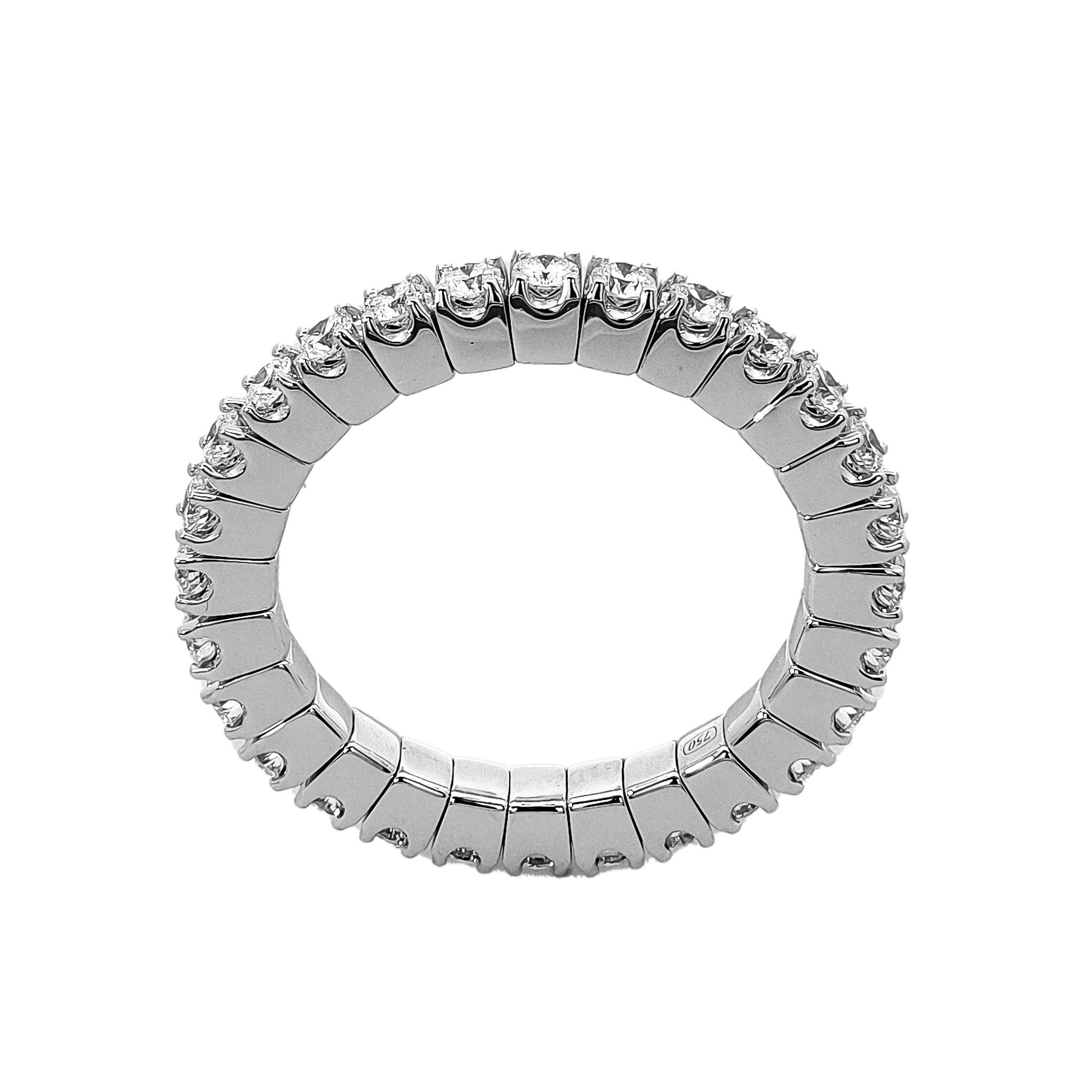 18KT White Gold Diamond  Ring