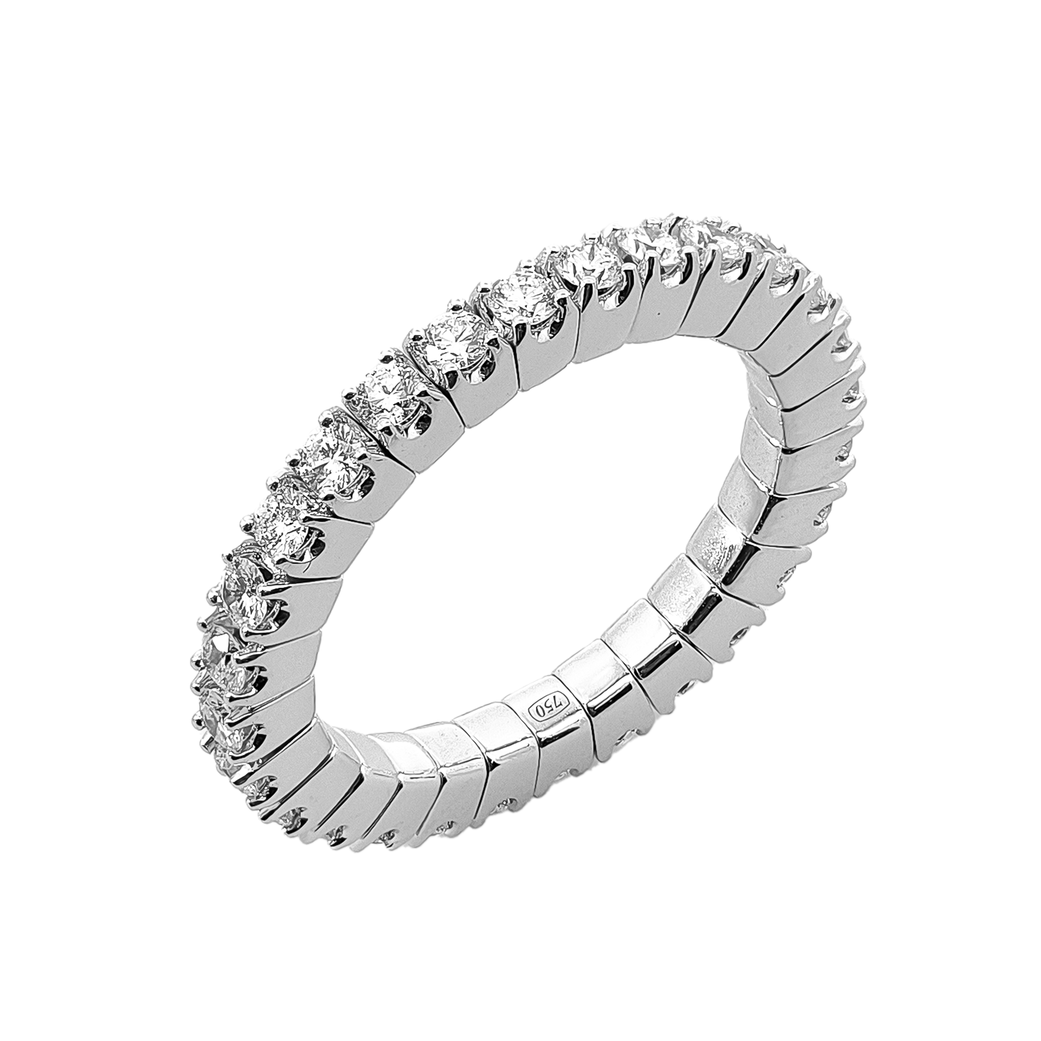 18KT White Gold Diamond  Ring