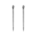 18KT White Gold Diamond Earrings
