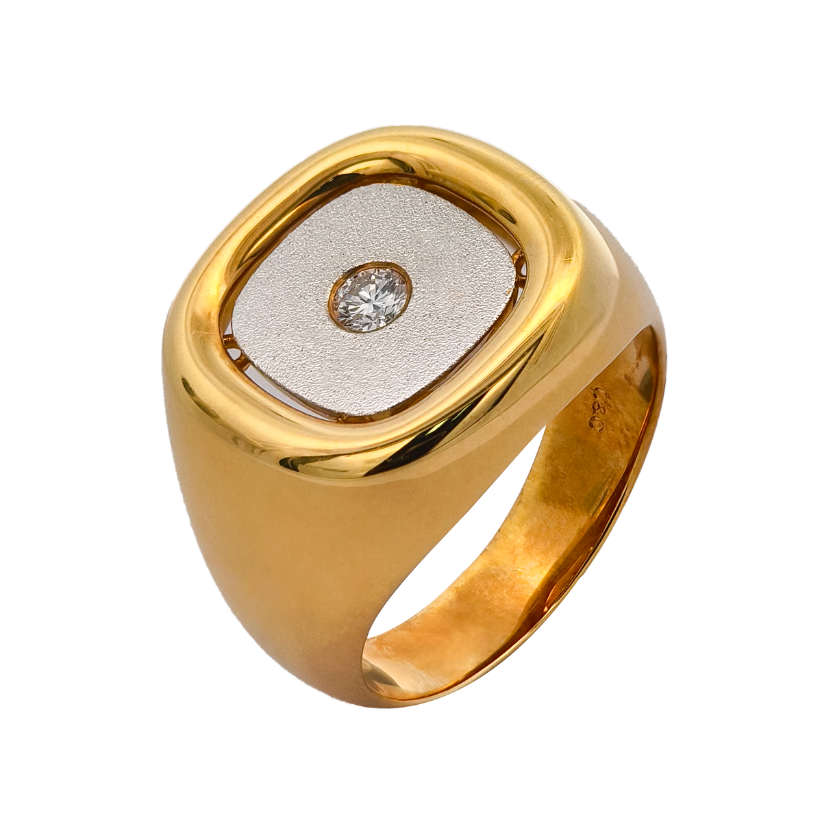 18KT White Gold Diamond Ring