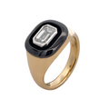 18KT White & Yellow Gold Lab Grown Diamond Ring