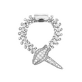 18KT White Gold Diamond Ring