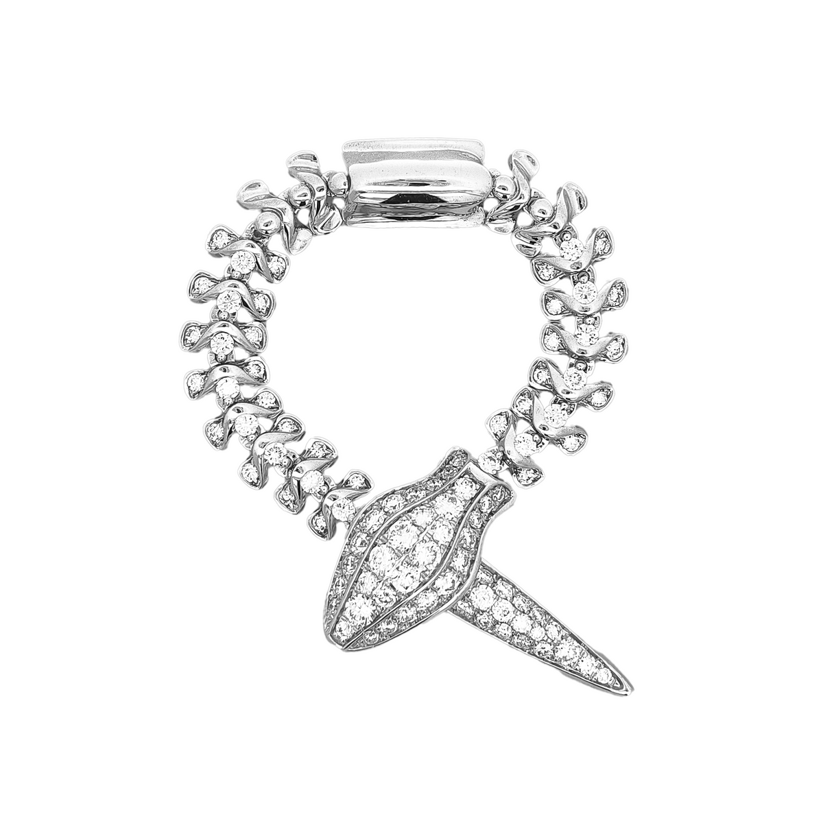 18KT White Gold Diamond Ring