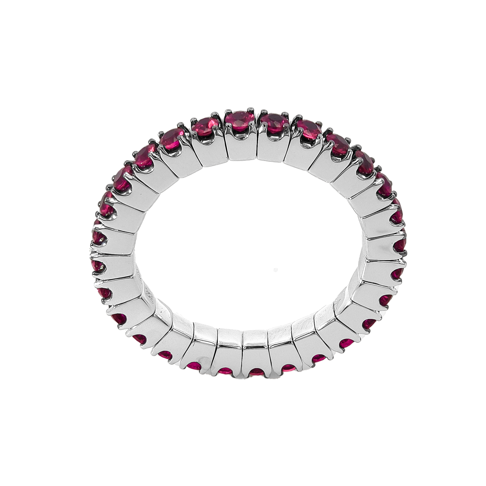 18KT White Gold Ruby Ring