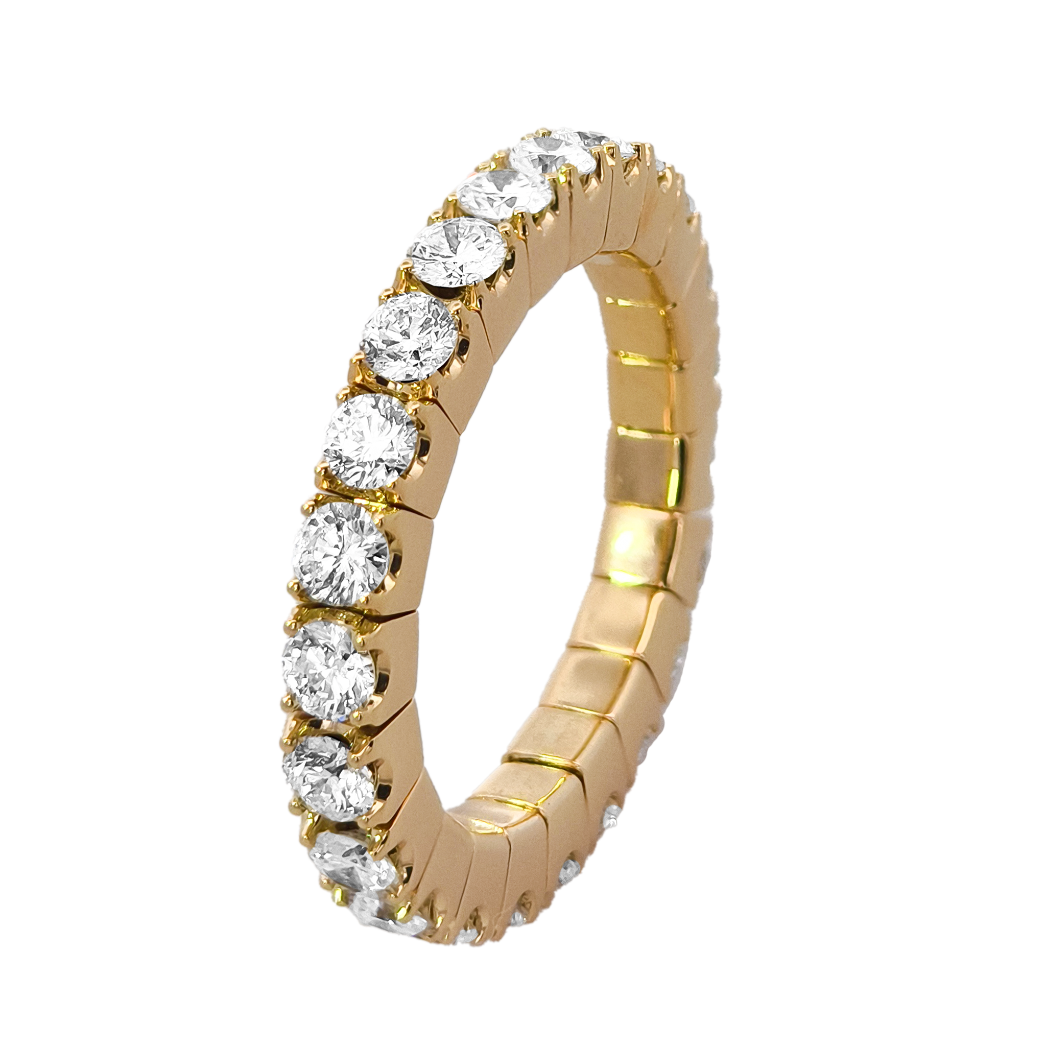 18KT Yellow Gold Diamond Ring