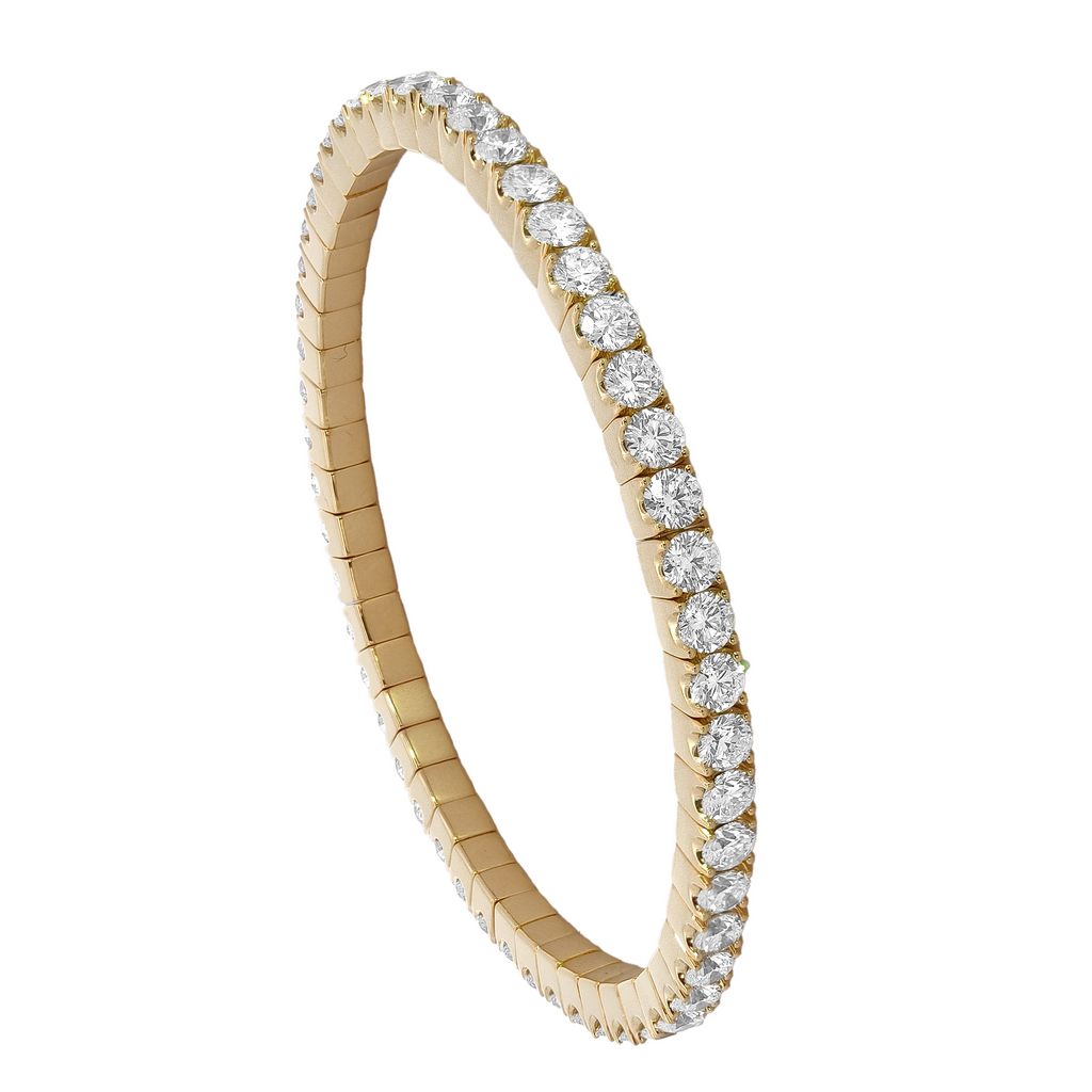 18KT Yellow Gold Diamond Bracelet