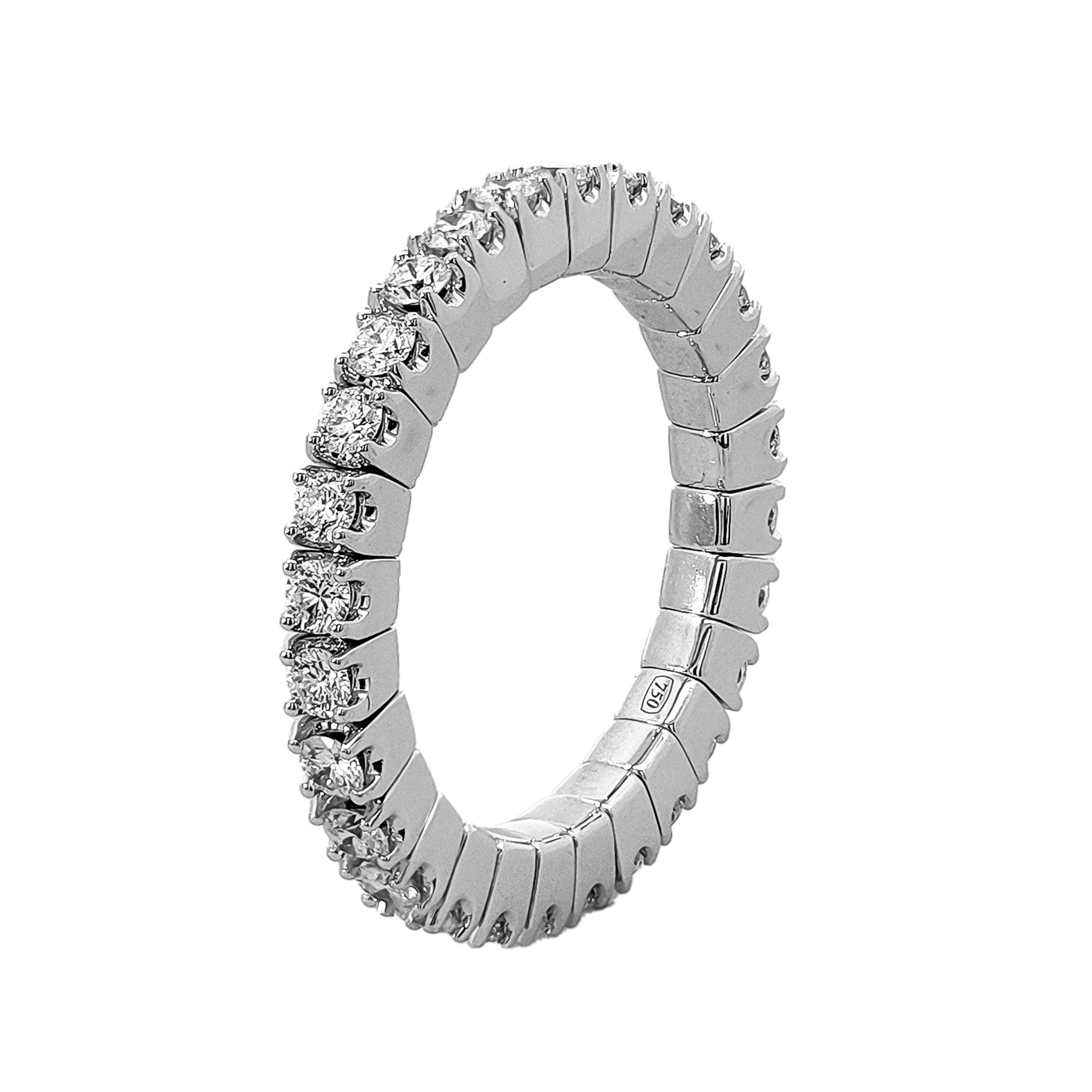18KT White Gold Diamond  Ring